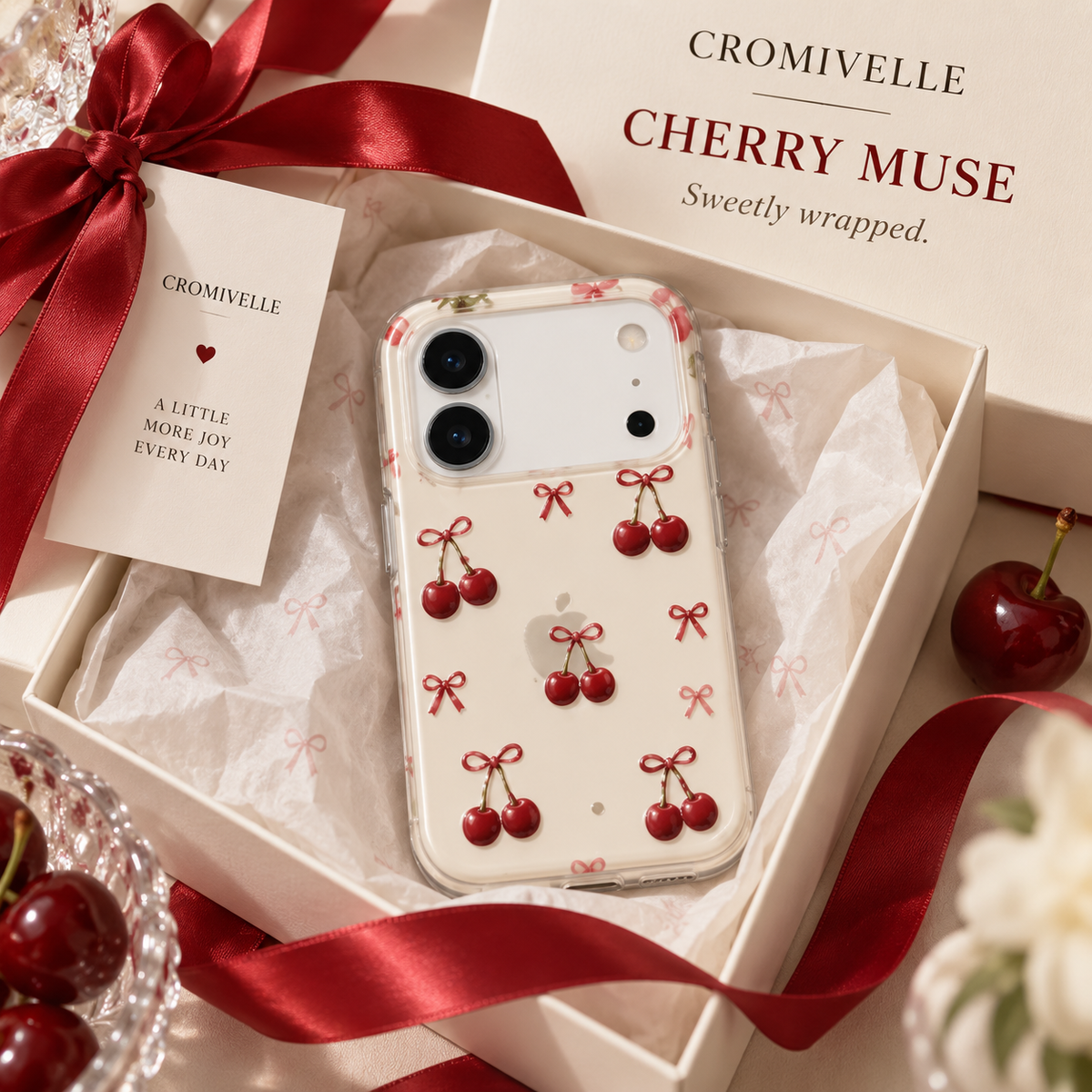 Cromivelle®Cherry Muse · A SWEETER YOU
