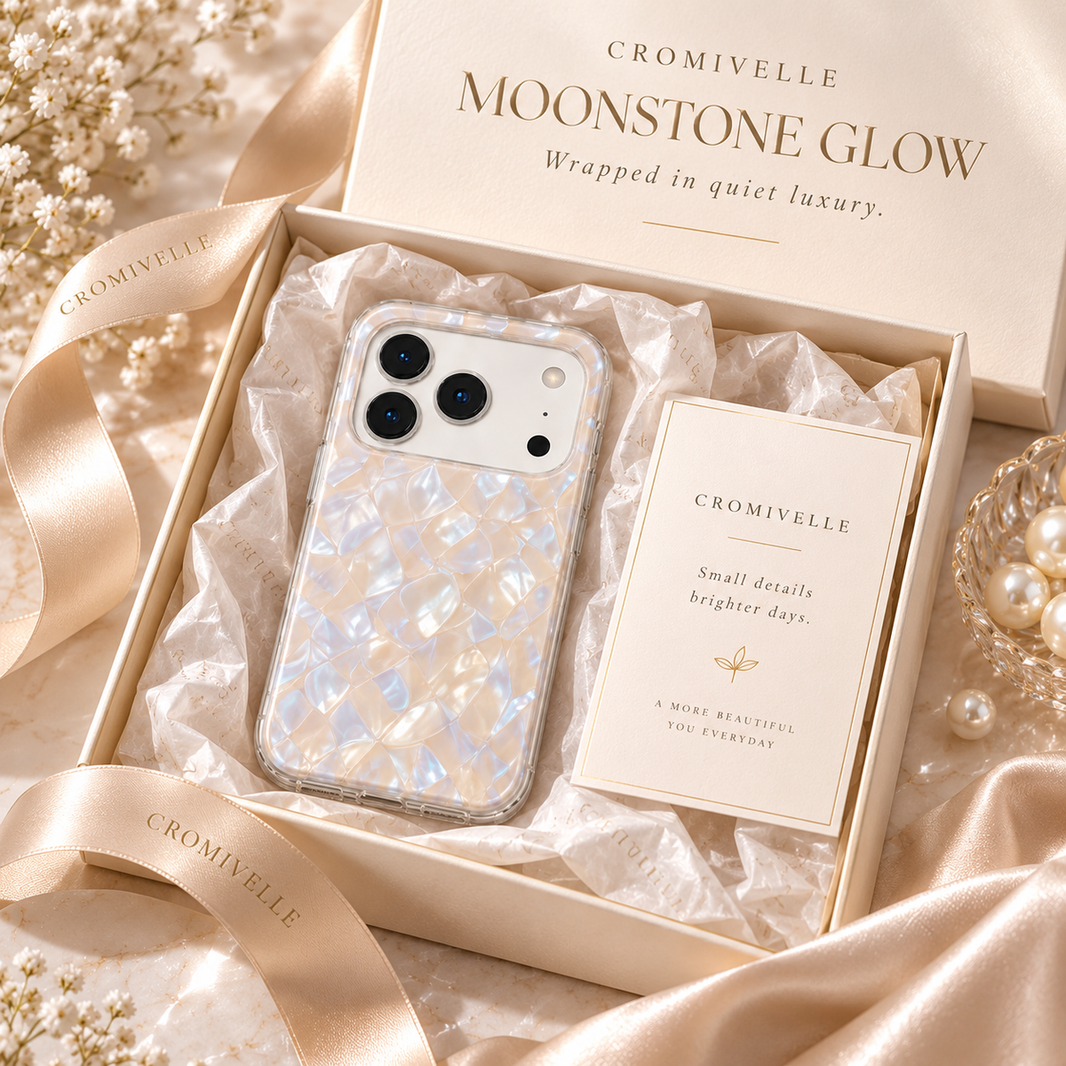Cromivelle®Moonstone Glow · Radiate Quietly
