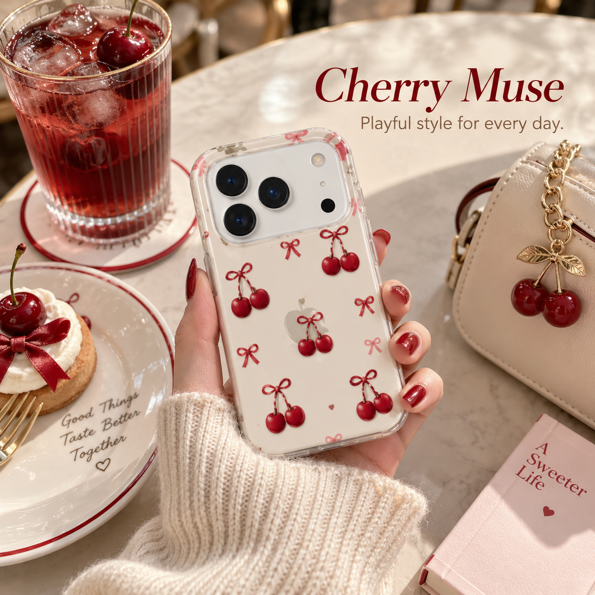Cromivelle®Cherry Muse · A SWEETER YOU