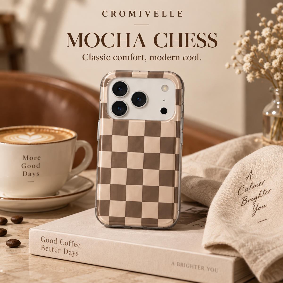 Cromivelle®Mocha Chess · CLASSIC COMFORT