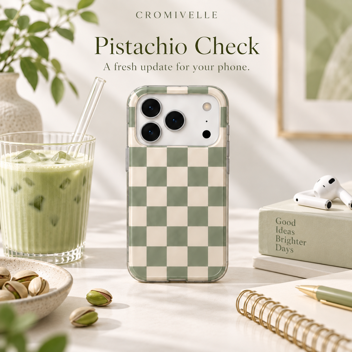 Cromivelle®Pistachio Check · Fresh Perspective