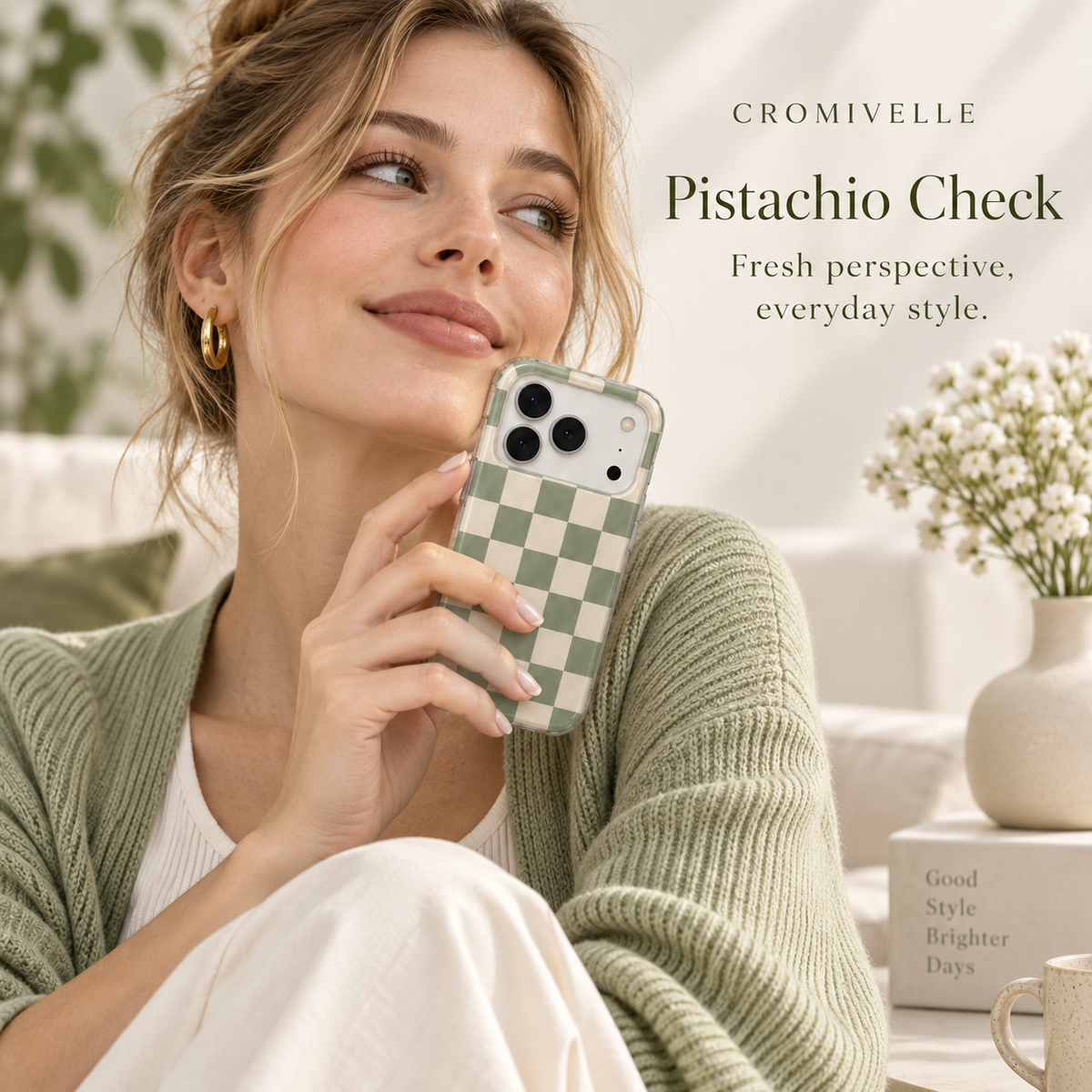 Cromivelle®Pistachio Check · Fresh Perspective