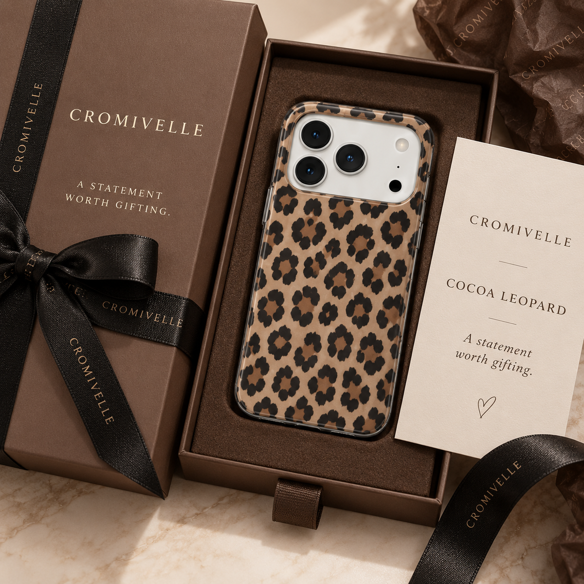 Cromivelle®Cocoa Leopard · Wildly Refined