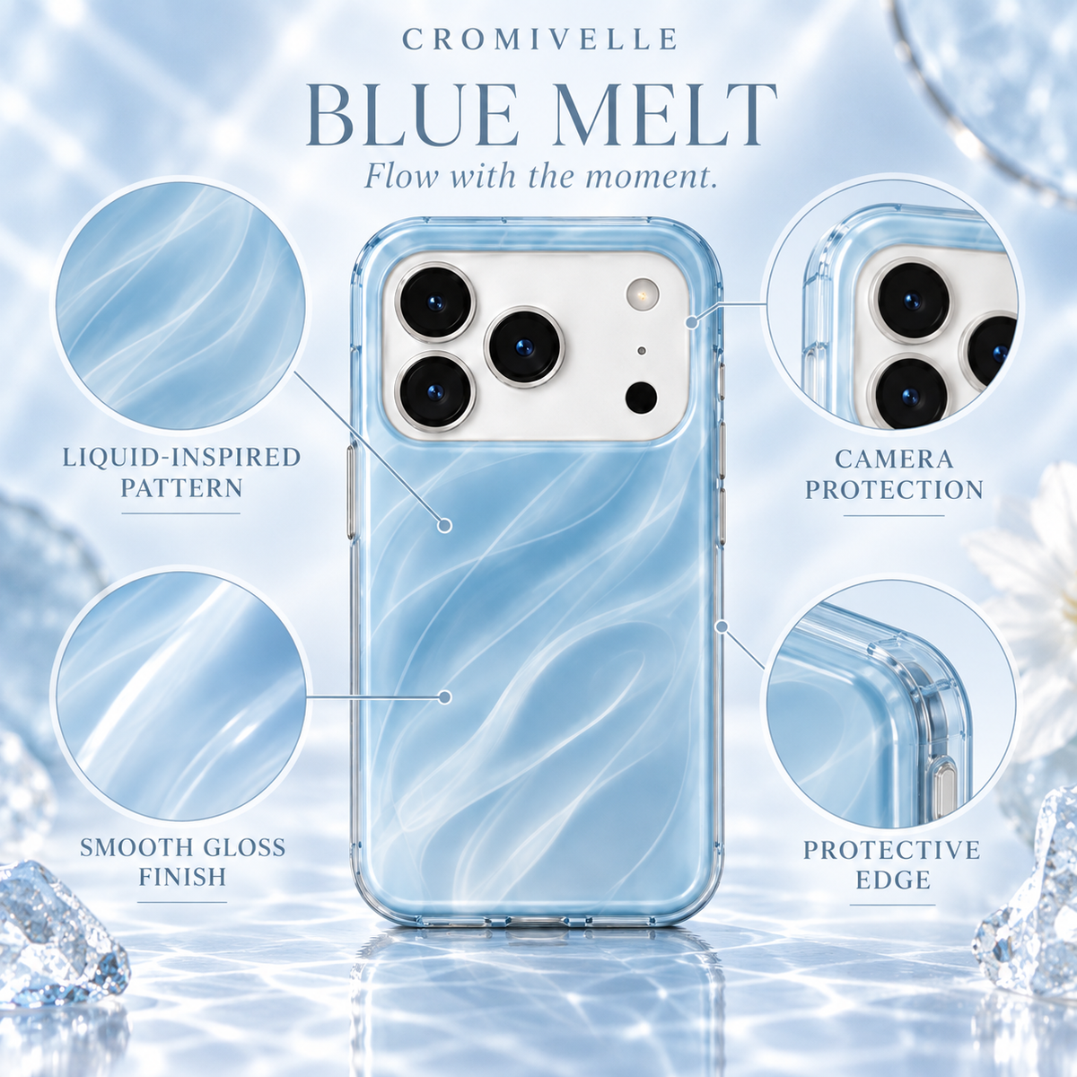 Cromivelle®Blue Melt · Flow With It